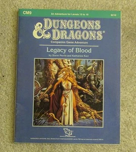 dungeons & dragons Legacy of Blood cm9 Modul - Bild 1 von 1