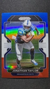 JONATHAN TAYLOR 2021 Panini Prizm Red White Blue #25 COLTS - Picture 1 of 2