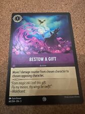 Disney Lorcana Into the Inklands - 60/204 Bestow a Gift - Common Cold Foil