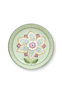 PIP Studio Tea Tip Lily & Lotus Light Green Mini-Teller Teetassendeckel Teebeute - Bild 1 von 2