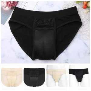 Sissy Hombres Ocultando Gaff Falsas Bragas Travesti Ropa Camel Puntera Modeladora - Imagen 1 de 19