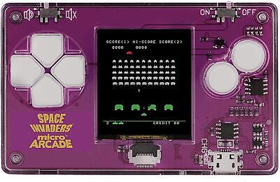NEW Micro Arcade Space Invaders Handheld Game Console 8.5 x 0.7 x 5.3cm Japan JP