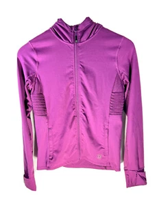 Girls Dover Saddlery Athletic Equestrian Full Zip Hooded Jacket Layer Size XL - Picture 1 of 8