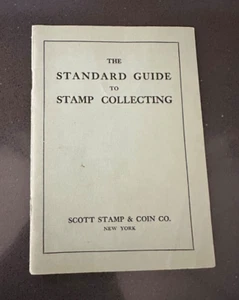 1924 Standard Guide to Stamp Collecting book , Scott Stamp & Coin Co - Picture 1 of 5