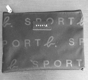 EVA Air Premium Economy Class kit Agnes b Sport b. Travel makeup black bag New - Picture 1 of 2