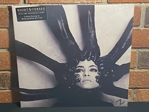 NIGHT VERSES - Into The Vanish Light, Limited BLACK + WHITE COLORED VINYL LP New - Picture 1 of 8