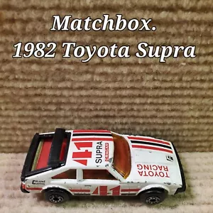 Matchbox. Superfast 1982 White Toyota Supra Racing #41. Loose. - Picture 1 of 9