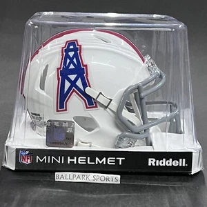 Houston Oilers 1975-1980 Riddell NFL Speed Throwback Mini Helmet Licensed NEW! - Picture 1 of 9