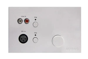 Audac WP523 - Modulo miscelatore a parete remoto uscita RJ45 bianco - Foto 1 di 1