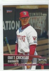 2017 Wisconsin Timber Rattlers (Class A-Milwaukee Brewers) Matt Erickson