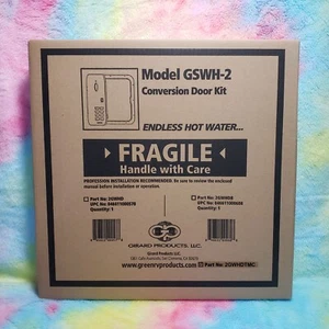 Girard Tankless LP RV Water Heater Conversion Door Kit 2GWHD GSWH-2 Light Tan - Imagen 1 de 4