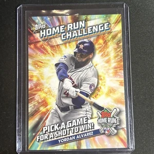 🔥Yordan Alvarez 2024 Topps Home Run Challenge Code #HRC11 Astros *UNSCRATCHED* - Picture 1 of 2