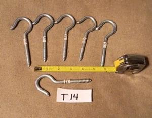 6 ganchos de techo National Hardware 4 y 1/2" - Imagen 1 de 2