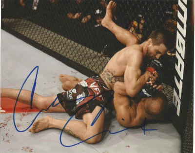 Foto autografiada firmada 8x10 UFC Ultimate Fighting Carlos Condit certificado de autenticidad #4 Foto 1 de 2