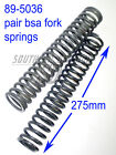 89-5036 Gabelfedern fork spring pair BSA B31 A10 A65 A7 67-5036 68-5042 65-5390