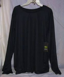 Camisa de manga larga Athletics Works para hombre negra nueva etiqueta XXXL (22) fotos pull over - Imagen 1 de 13