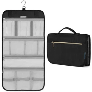 Hanging Toiletry Bag Women Men, Travel Kit Foldable Large Toiletries Organize... - Picture 1 of 7