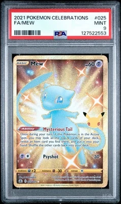 Pokémon Celebrations 2021 arte completo nuevo 025/025 como nuevo brillante PSA 9 Foto 1 de 3