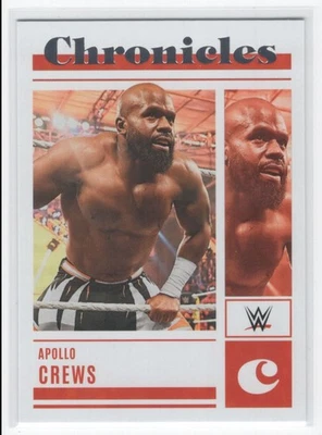 2023 Chronicles WWE Apollo Crews #3 - Image 1 of 2
