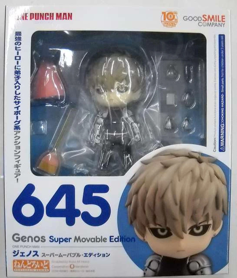 DHL Nendoroid 645 One-punch Man Genos Super Movable Edition Action Figure 625