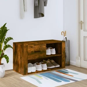Mueble Zapatero Madera Contrachapada Entrada Pasillo Salón Multicolor vidaXL - Imagen 1 de 80