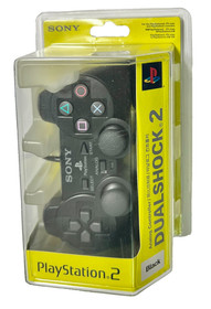 Official Sony Playstation 2 DualShock Wired Controller Sealed PS2 - Black