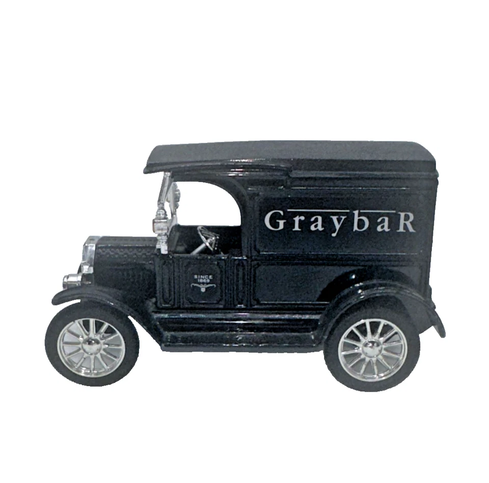 De colección 1992 ERTL Co. 1913 UPS escala 1/25 panel frontal abierto lateral camioneta Ford barra gris Foto 1 de 4