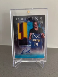 2024-25 Basketball Daron Holmes II tri color patch and auto 13/15! - Picture 1 of 2