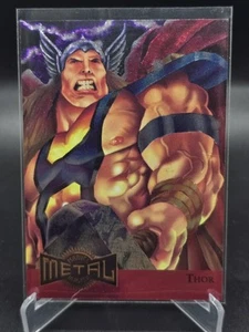 1995 Fleer Marvel Metal - Thor Metal Blaster - Chase Card #15 of 18 - Bild 1 von 2