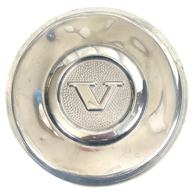 Tapacubos Volvo Vintage Pequeño Cromo Tapacubos 6 pulgadas Valet Wall Display Mancave Foto 1 de 4