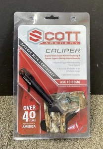 SCOTT 1001BS2-CA Archery Release Caliper Buckle Strap - Camo-Brand New - Picture 1 of 4