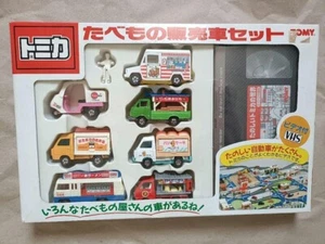 Tomica Food Truck Set TOMY Made in Japan Unopened Video New VHS Bike Mini Car - Picture 1 of 10