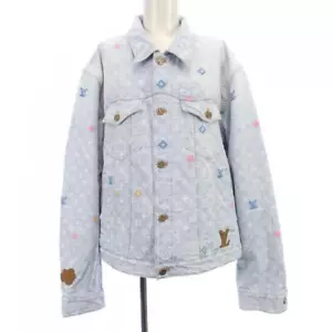 Authentic LOUIS VUITTON Denim Jackets #241-003-603-4425 - Picture 1 of 7