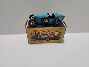 Matchbox Lesney Models of Yesteryear 1926 Type 35 Bugatti #6 Blue Vintage - Picture 1 of 4