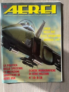 AEREI n. 11 novembre 1987 TWCU della RAF - F-15E operativo - Picture 1 of 1