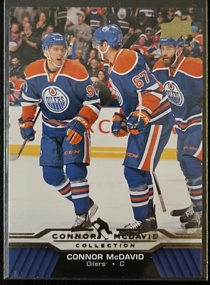 2015-16 Upper Deck Collection Box Set Connor McDavid #CM-15 Rookie RC - Image 1 of 2
