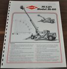 DUX Hi-Lift Model Hi-60 Underground Mining Equipment Trucks Brochure Prospekt