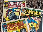 Spider-Man Comics Weekly #37 + 38 + 39 - Three issues from 1973 inc Thor stories