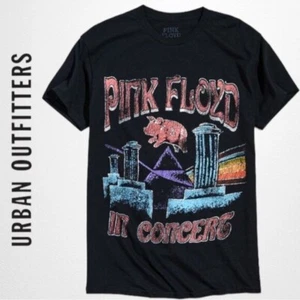 UO URBAN OUTFITTERS NWT Size Large Unisex Pink Floyd In Concert Tee T-Shirt - Picture 1 of 10