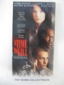 A Time To Kill Sandra Bullock, Matthew McConaughey VHS Movie Like New - Picture 1 of 2
