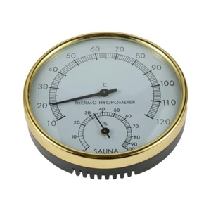 2 in 1 Hygrometer Thermometer Indoor Warehouse Sauna Room Humidity Gauge Part - Picture 1 of 12