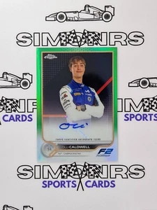 2022 Topps Chrome F1 Formula 1 Olli Caldwell Green Autograph 60/99 #CAC-OC - Imagen 1 de 2