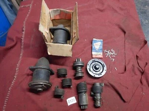 NOS STUDEBAKER STARTER MOTOR PARTS LOT DRIVE GEAR SPRING NOSE V8 BRUSH PLATE 56 - Picture 1 of 13