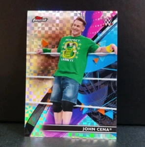 2021 Topps Finest X-Fractor #100 John Cena - Picture 1 of 2