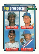 1992 O-Pee-Chee Baseball Jacob Brumfield Kansas City Royals #591