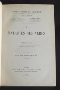 Nouveau traité de chirurgie - Tome 10 : Maladies des nerfs - Imagen 1 de 2