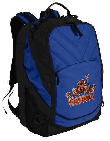 UVA Peace Frog Backpack Laptop Bags Computer Backpacks Cover