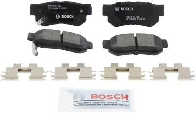 Pastillas de freno traseras de cerámica QuietCast Bosch 2001-2006 Hyundai Santa Fe 2002 2003 Foto 1 de 4
