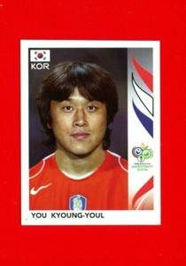 2006 WC GERMANY PANINI - FIGURINA STICKER #499 - KYOUNG-YOUL - KOREA - NEW