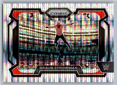 Braun Strowman 2024 Panini Prizm WWE Pulsar Prizm /499 #6 - Image 1 of 2